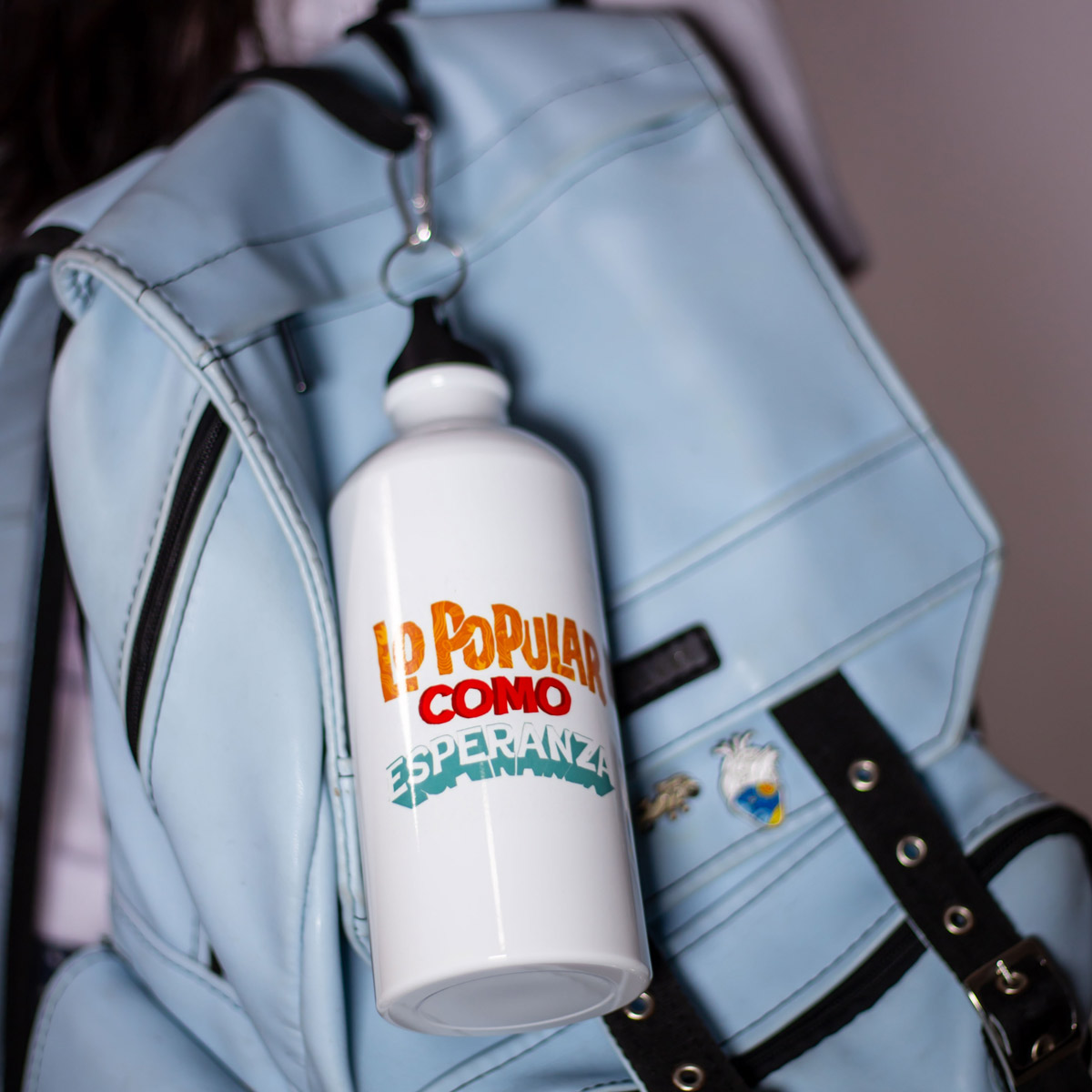 Botella de aluminio - Lo popular como Esperanza - Imagen 2