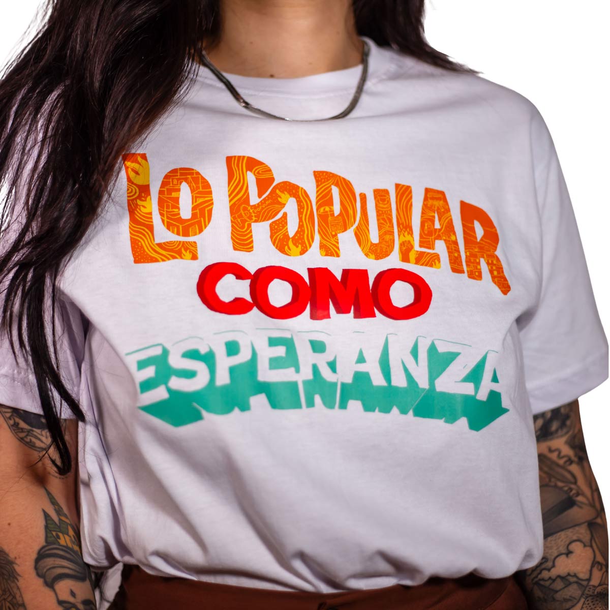 Camiseta Lo Popular Como Esperanza - Imagen 5