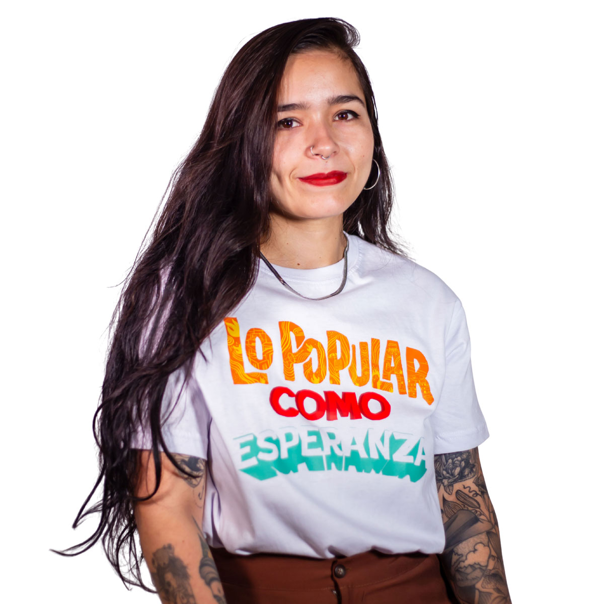 Camiseta Lo Popular Como Esperanza - Imagen 2