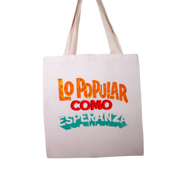 Bolsa de tela - Totebag - Lo popular como Esperanza
